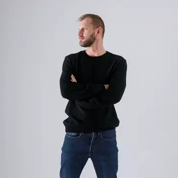 Джемпер мужской SL, 50, чёрный