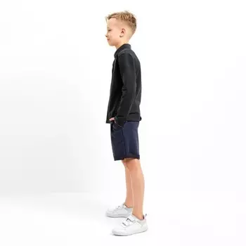 Джемпер (поло) детский MINAKU цвет графит, рост 152