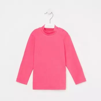 Джемпер (водолазка) для девочки Л2699, цвет розовый, рост 98 см (56)