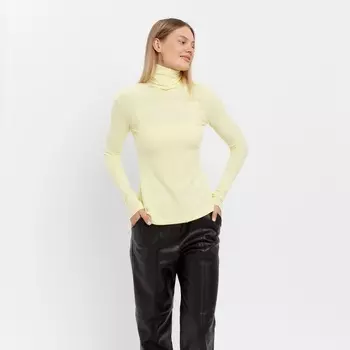 Водолазка женская, лайм, размер 50