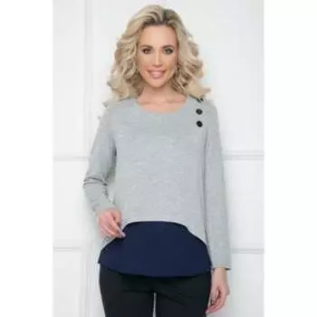 Джемпер женский «Белано лайт грэй», размер 52