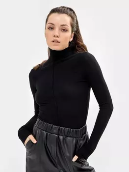 Водолазка женская Mark Formelle, размер 46, чёрная