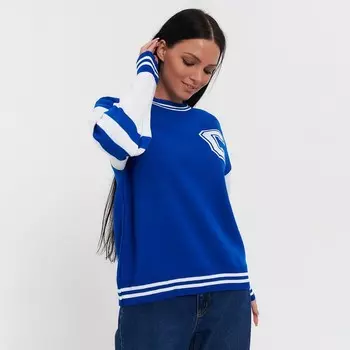 Джемпер женский, цвет ярко-синий, размер ONE SIZE (42-44)