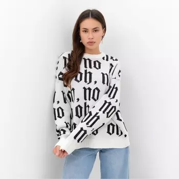 Джемпер женский MIST Knitwear, размер 40-42, белый