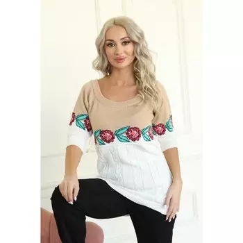 Джемпер женский, размер 42, цвет белый