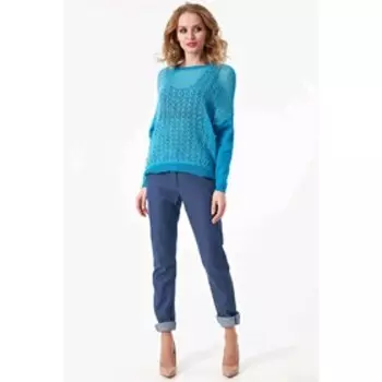 Джемпер женский, размер 42, цвет голубой