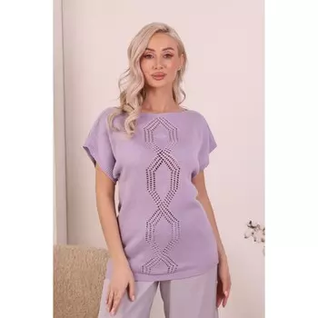 Джемпер женский, размер 42, цвет серо-сиреневый