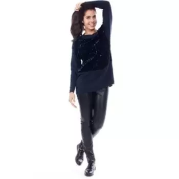 Джемпер женский, размер 42, цвет синий