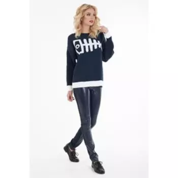 Джемпер женский, размер 42, цвет синий