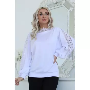 Джемпер женский, размер 44, цвет белый