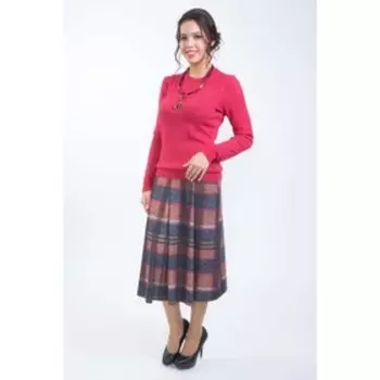 Джемпер женский, размер 44, цвет красный