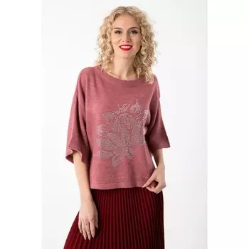 Джемпер женский, размер 44, цвет розовый