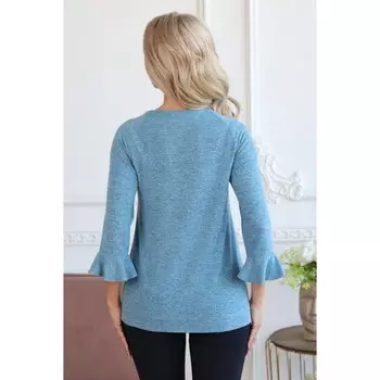 Джемпер женский, размер 46, цвет голубой