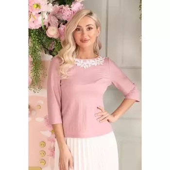 Джемпер женский, размер 46, цвет розовый