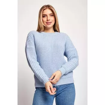 Джемпер женский, размер 48 цвет голубой