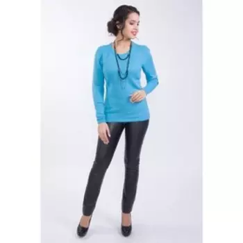 Джемпер женский, размер 50, цвет голубой