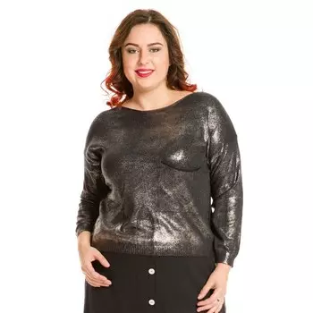 Джемпер женский, размер 50, цвет синий