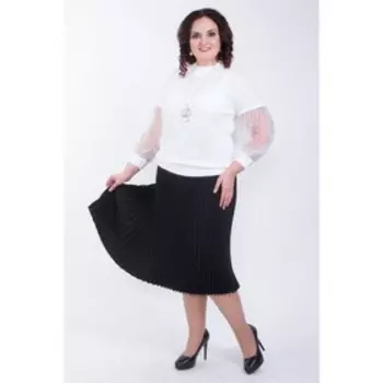 Джемпер женский, размер 52, цвет белый