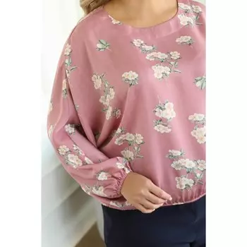 Джемпер женский, размер 52, цвет розовый