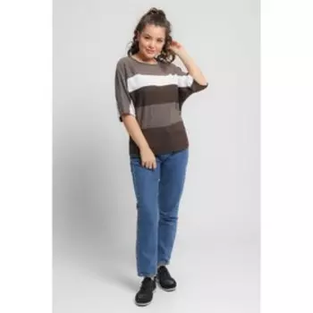 Джемпер женский, размер 52, цвет шоколадный