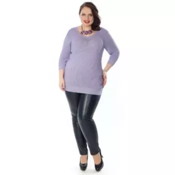 Джемпер женский, размер 54, цвет фиолетовый