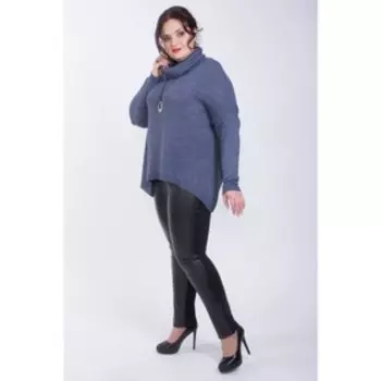 Джемпер женский, размер 56, цвет голубой