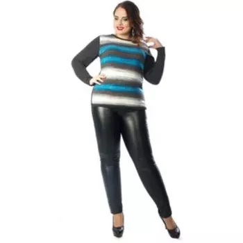 Джемпер женский, размер 56, цвет серый