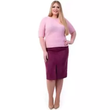 Джемпер женский, размер 62, цвет розовый