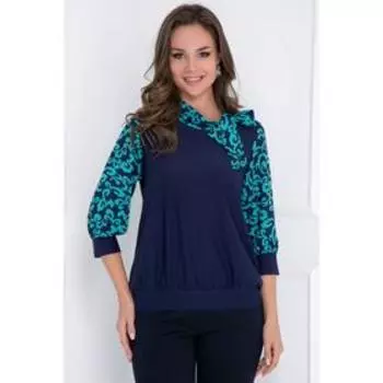 Джемпер женский «Тильда бирюза», размер 56