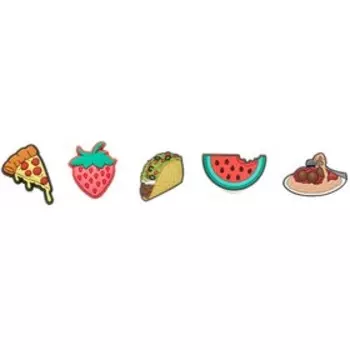 Джибитс Crocs All the Food Lace Backer 5 шт (10010064)