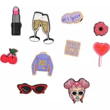 Джибитс Crocs Girl Power 10 шт (10008638)