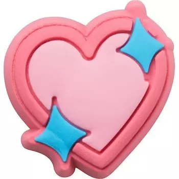 Джибитс Crocs Heart with Stars (10009354)