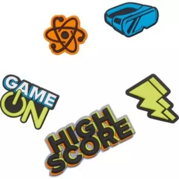 Джибитс Crocs Super Gamer 5 шт (10009514)