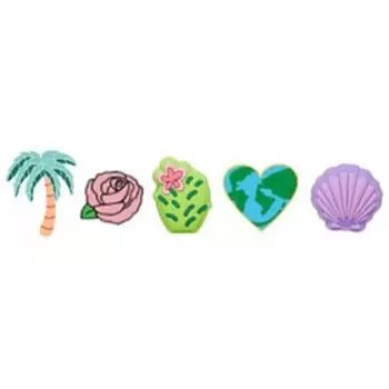 Джибитс Crocs Tropical Luv 5 шт (10010058)