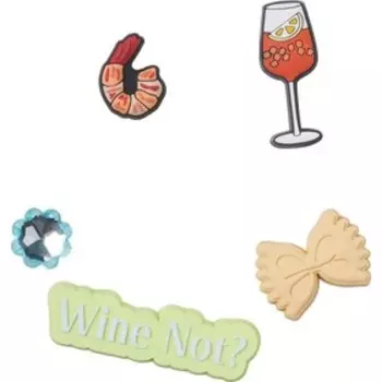 Джибитс Crocs Wine Not Sandal Backer 5 шт (10009525)