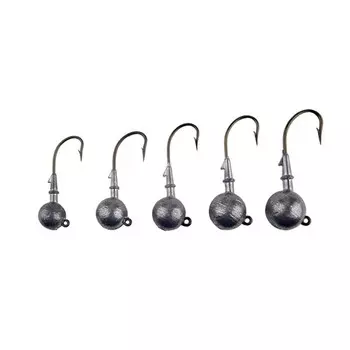 Джиг-головка шар, крючок Mustad, 3 шт, 140 г