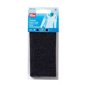 Джинсовая заплатка термоклеевая, размер 14x18 см