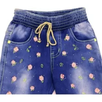 Джинсы для девочек, рост 110 см