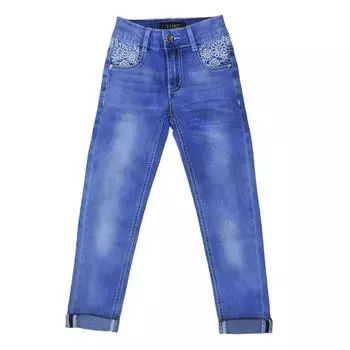 Джинсы для девочек, рост 110 см