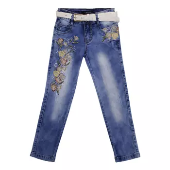 Джинсы для девочек, рост 128 см