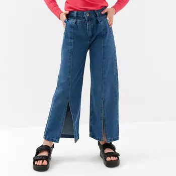 Джинсы для девочки, цвет синий, рост 146см