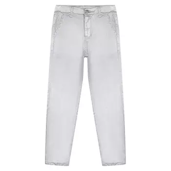 Джинсы для девочки, рост 152 см, цвет голубой