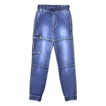 Джинсы для мальчиков, рост 146 см, цвет синий