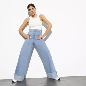 Джинсы-палаццо женские Florence, размер 46