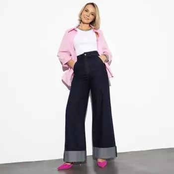 Джинсы-палаццо женские Florence, размер 48