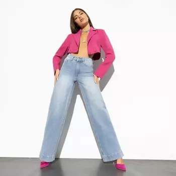 Джинсы-палаццо женские Milan, размер 48