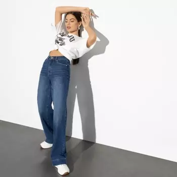 Джинсы-палаццо женские Milan, размер 50