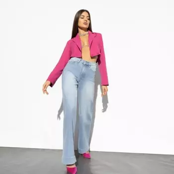 Джинсы-палаццо женские Milan, размер 52