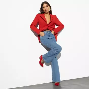 Джинсы-палаццо женские Modena, размер 42