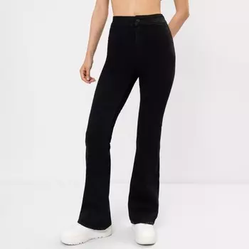 Джинсы женские, цвет черный, размер 46 (W29 L32)